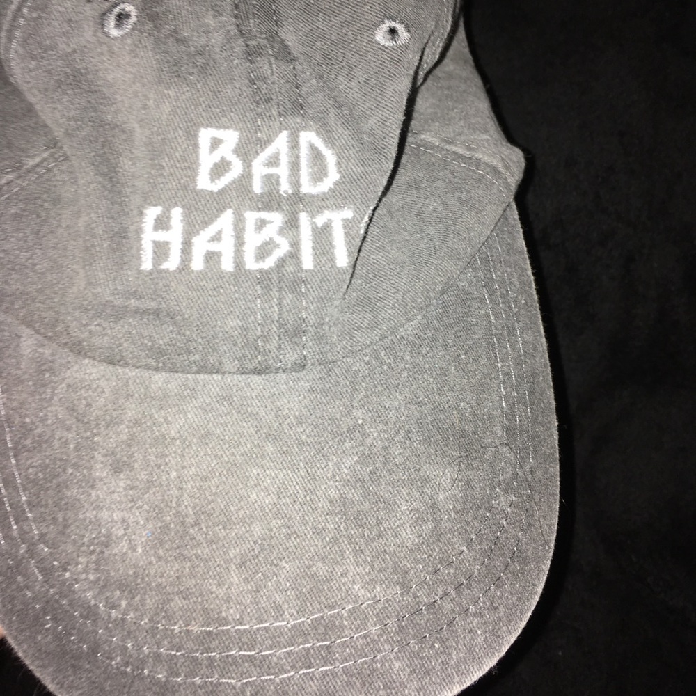 always and again bad habits dad hat baseball hat